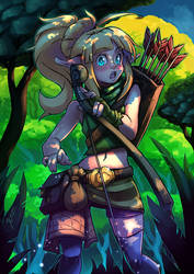 Woodland Elf Girl revised