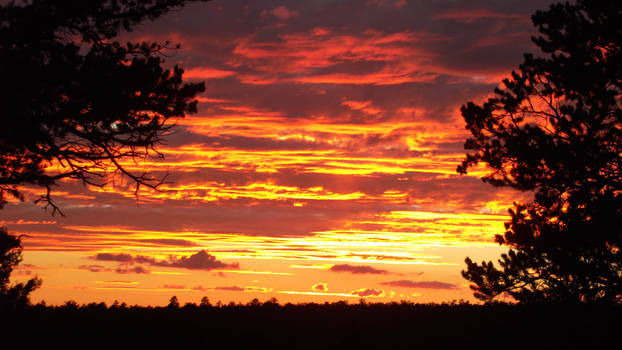 south rim sunset