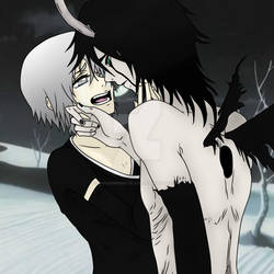 Ulquiorra x Jakl (Bleach RP OC)