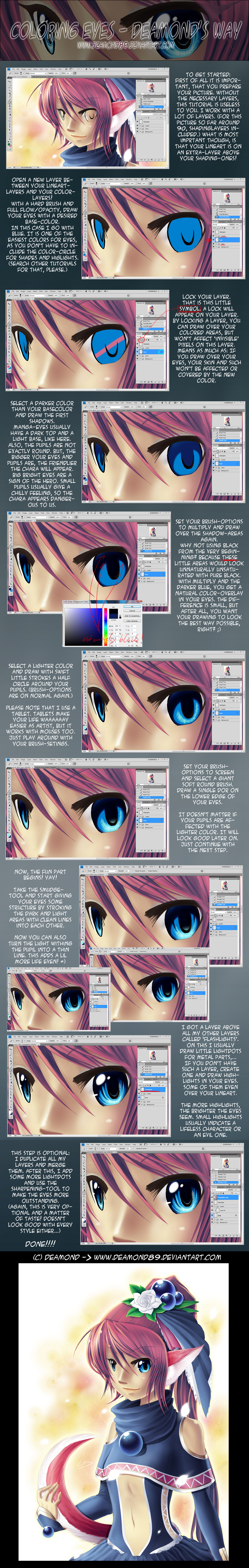 Eye-coloring Tutorial