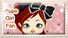 Pupe Girl Fan Stamp by Annortha