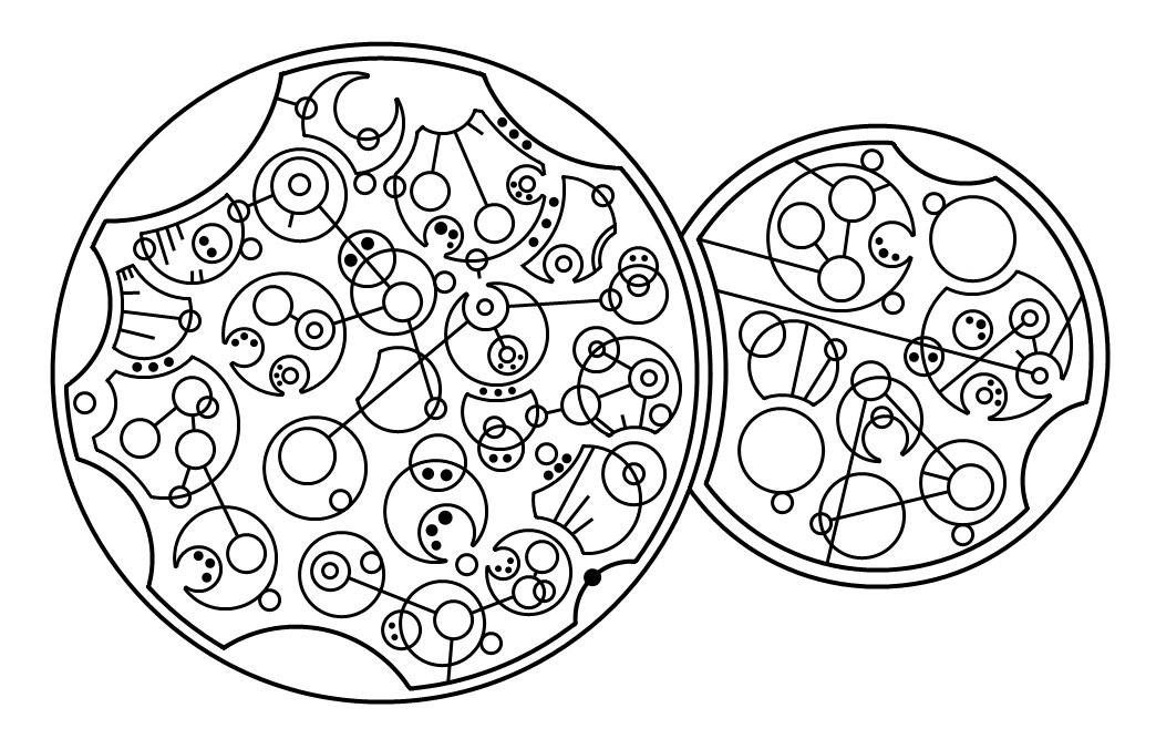 Dr Who Quote in Circular Gallifreyan