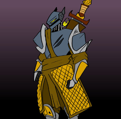Techno Knight by PerrierBlock on DeviantArt