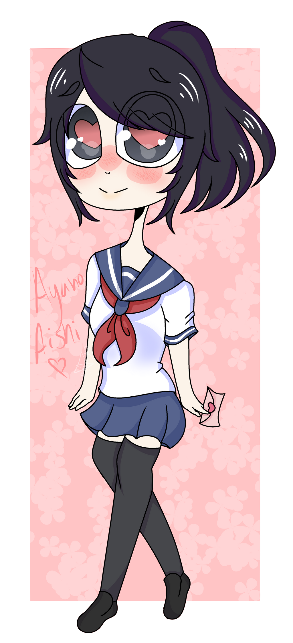 Ayano Aishi Fanart By DreamyQueen55 On DeviantArt ayano-aishi-fanart-by-dreamyqueen55-on-deviantart