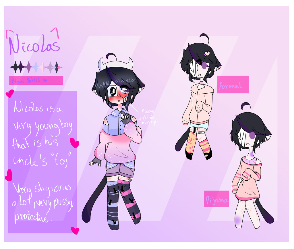 The Boy And The Boy 2 Explained + Sad Nekomimi boy+||Reference sheet||OC by DreamyQueen55 on DeviantArt