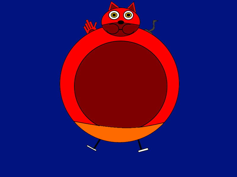 Foxy Inflated by manglegirl4444 on DeviantArt