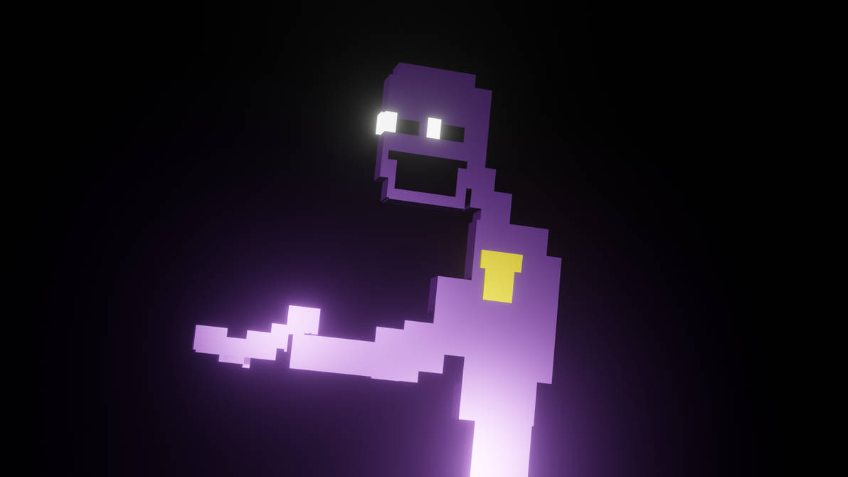 8-bit Afton (Blender Model) by wolfpup3000 on DeviantArt