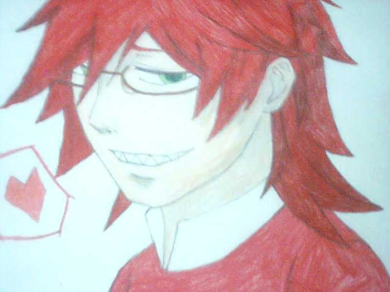 Grell With Short Hair By Rythianfan1120 On Deviantart