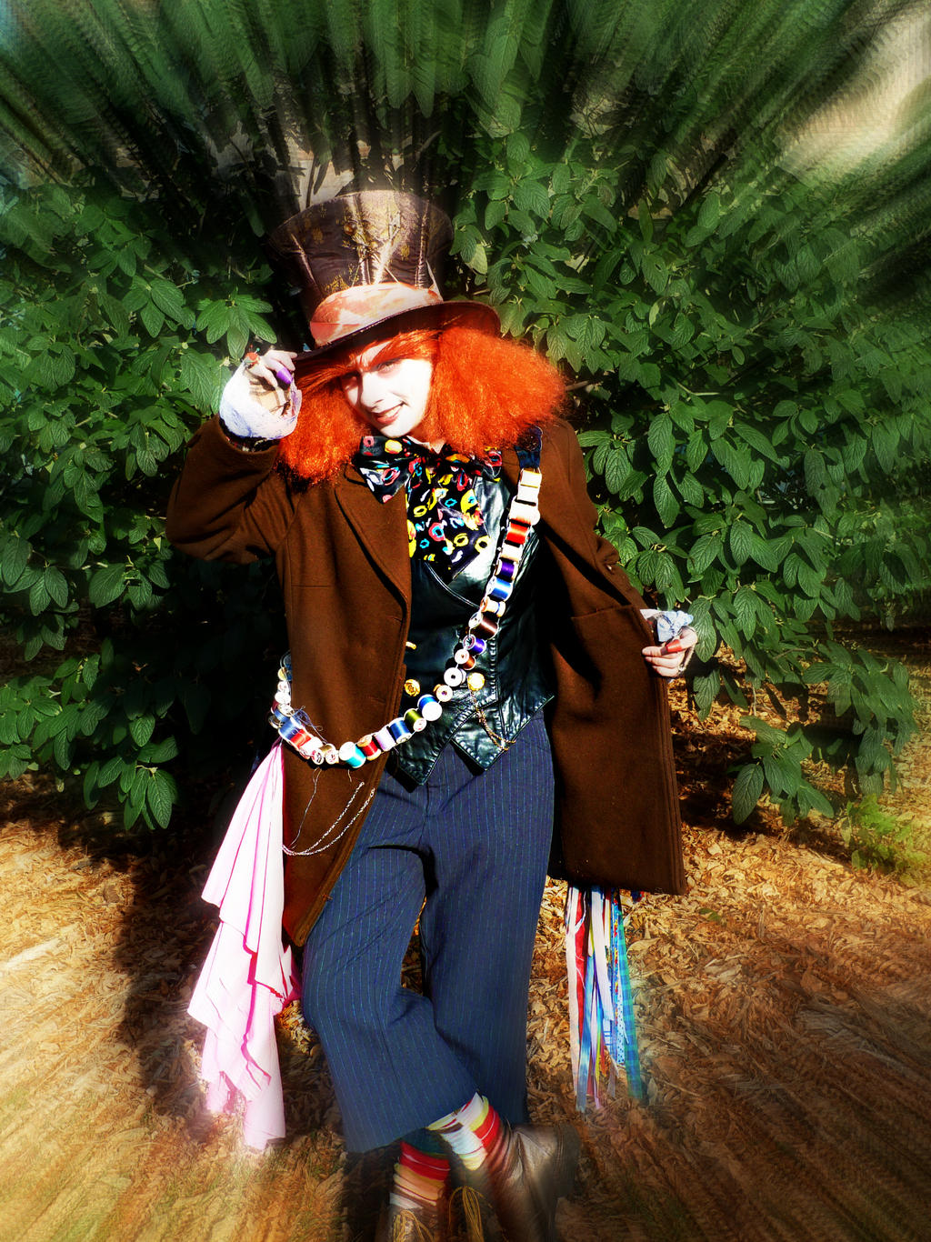 Tarrant Hightopp At Your Service -Hatter Costume-