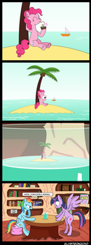 Pinkie on Vacation