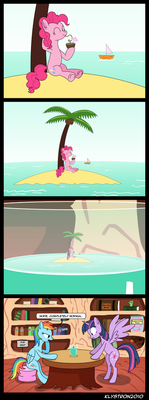 Pinkie on Vacation
