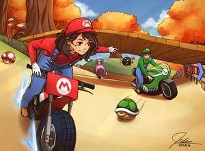 Mario Kart Fanart