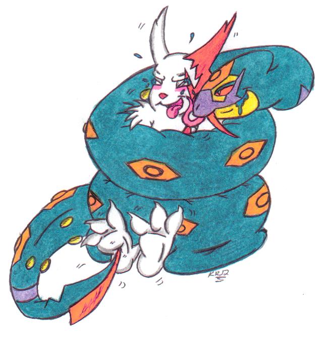 Pokemon Tickle: Zangoose and Seviper