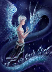 Ice dragon. Hitsugaya Toushiro