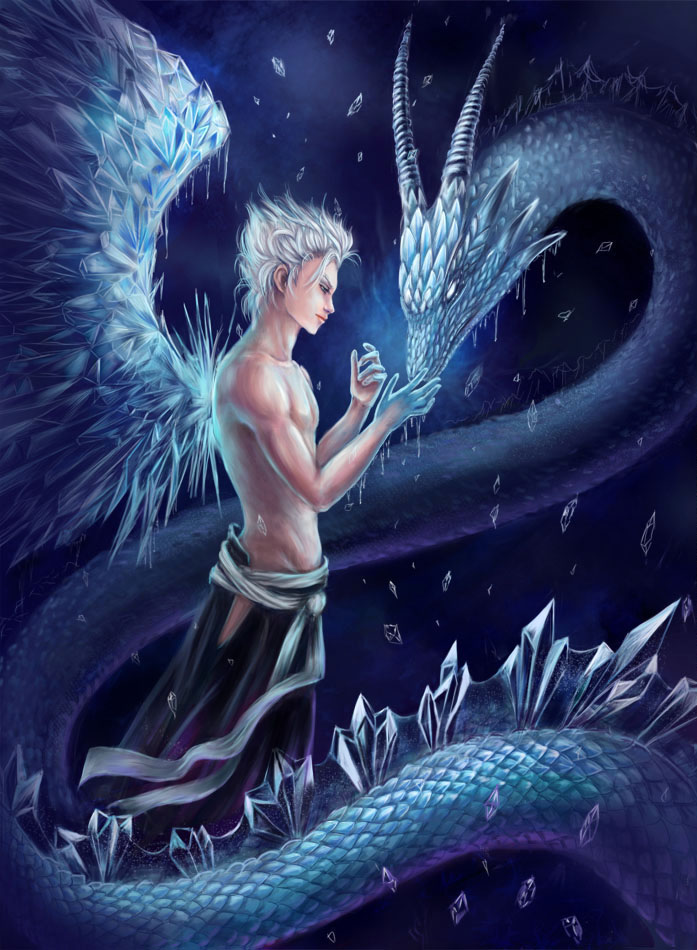 Ice dragon. Hitsugaya Toushiro