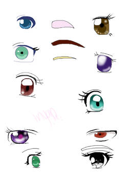 Anime Eyes/ Brow