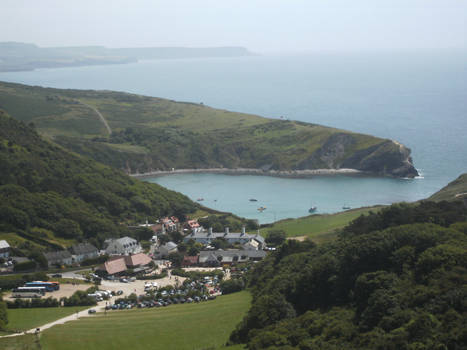 Lulworth Cove view