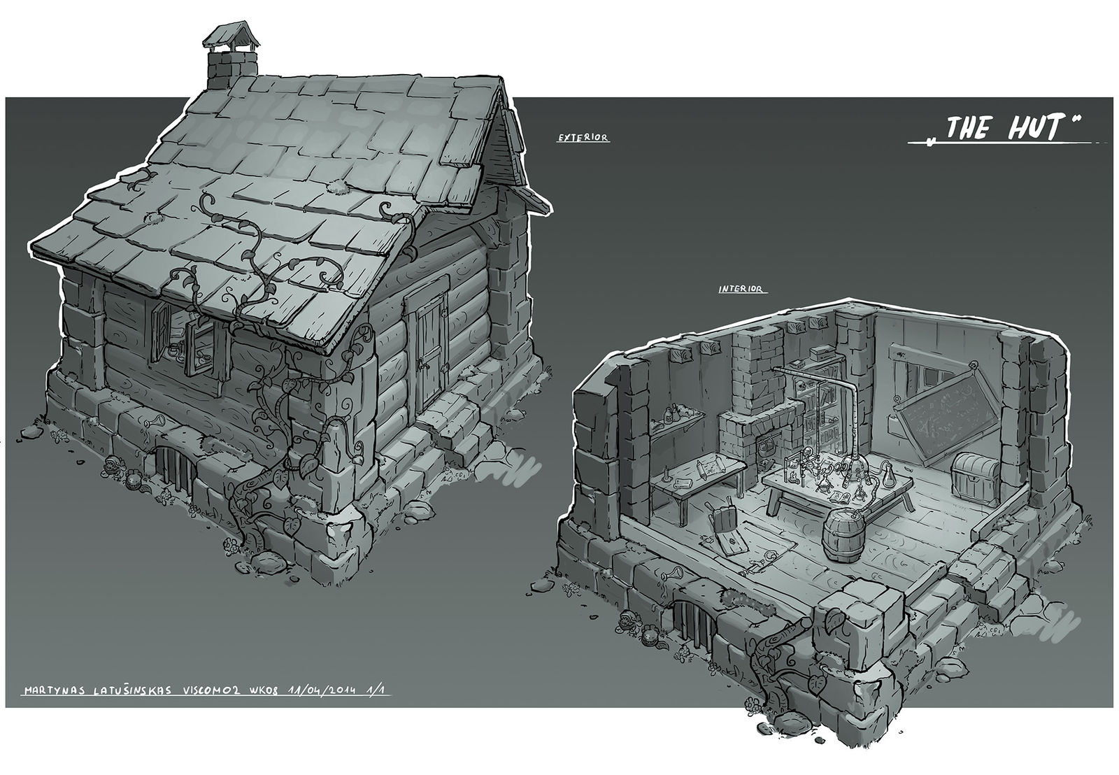 The hut - concept by martydesign on DeviantArt