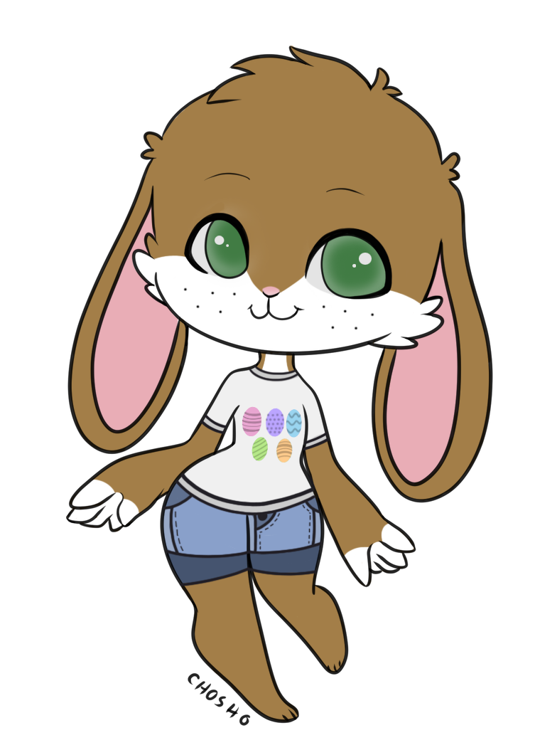 F2U Anthro Bunny Chibi Base by Chosho-chan on DeviantArt