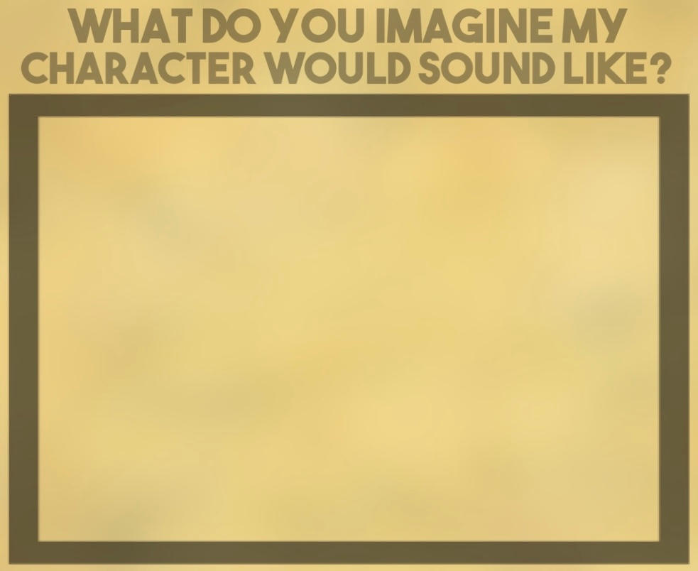 My Character Sound Like (F2U Template) by SplatterFoxyArtist on DeviantArt