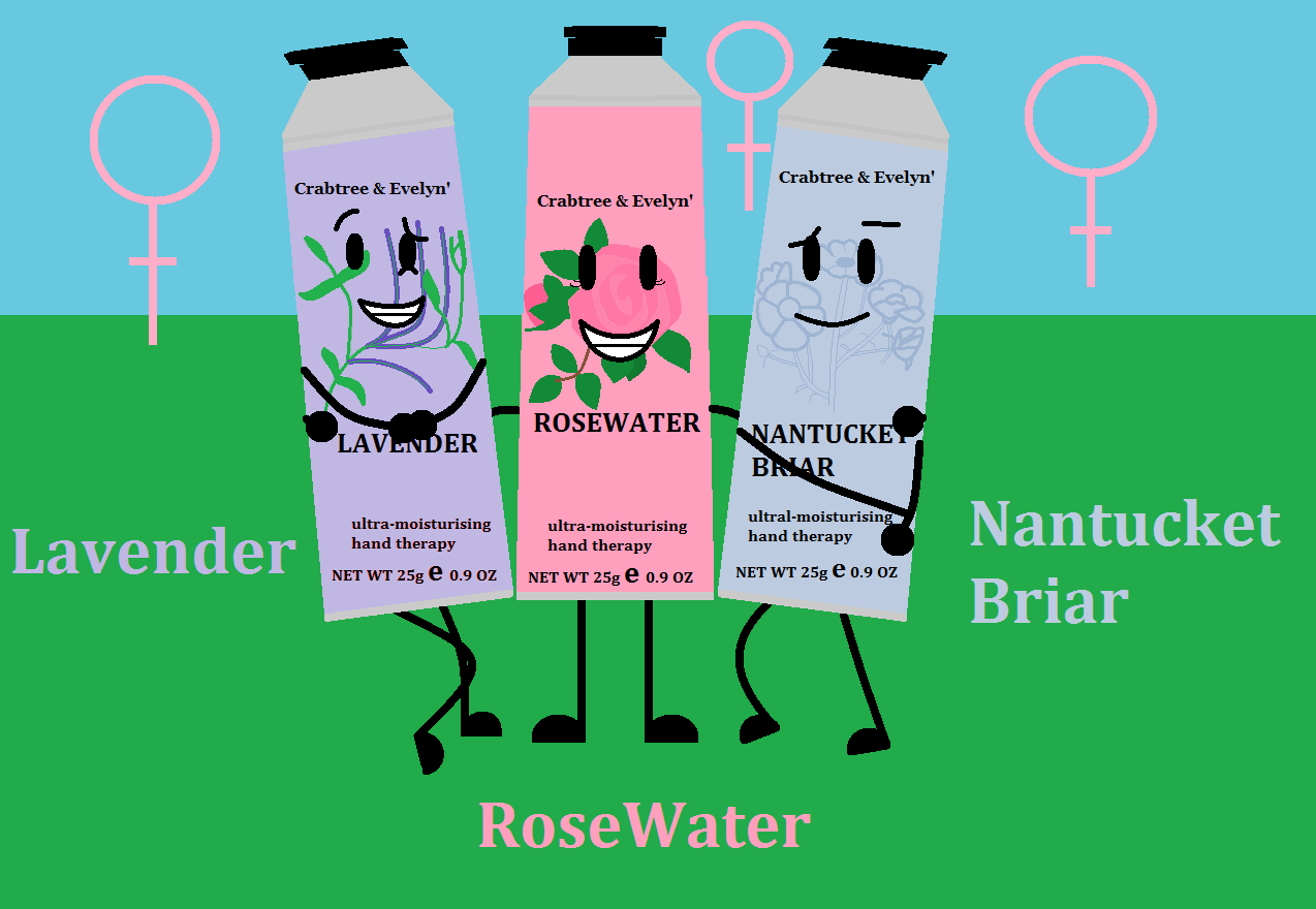 3 siblings: Lavender, RoseWater and NantucketBriar