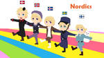 Hetalia Nordics Marching Group by Animatedobjectsshows