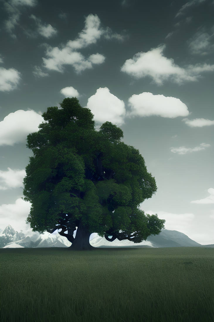 A-very-complex-single-tree-with-huge-roots-in-a-gr by Hypnoshot on ...