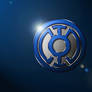 Blue Lantern Logo Wallpaper