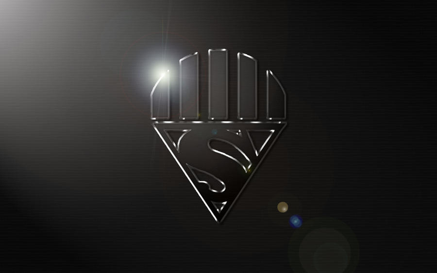Black Lantern Superman Logo Wallpaper by SUPERMAN3D on DeviantArt