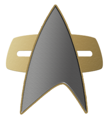 Star Trek Comm Badge (Voyager, DS9) Logo