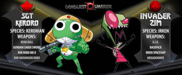 Deadliest Warrior: Zim--vs--Keroro