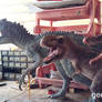 Indy , T rex and Spino