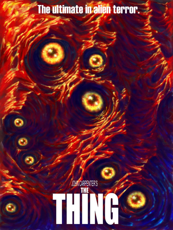 John carpenter's THE THING by QuinteroART on DeviantArt