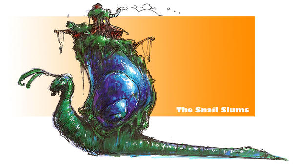 Slum Snails SNAIL SLUM 05 by QuinteroART on DeviantArt
