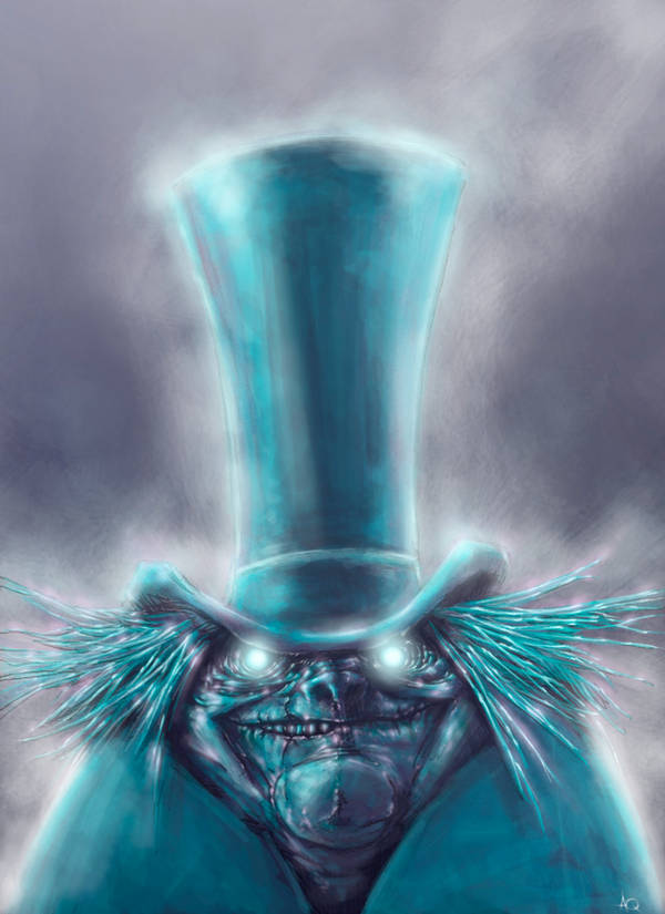 HITCHHIKING GHOST PHINEAS by QuinteroART
