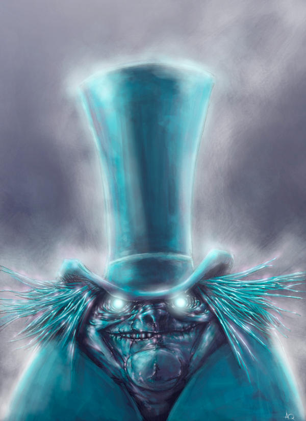 HITCHHIKING GHOST PHINEAS by QuinteroART