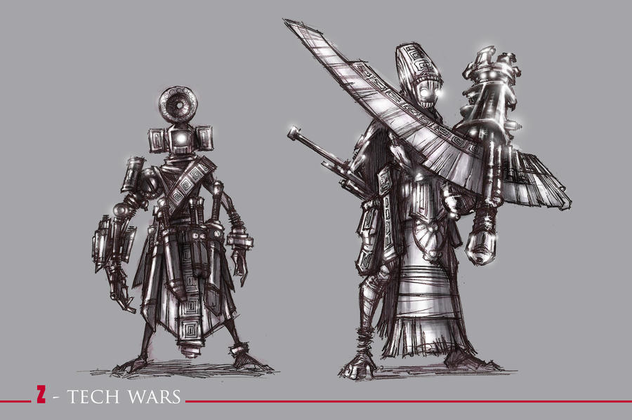 Z-TECH WARS by QuinteroART on DeviantArt