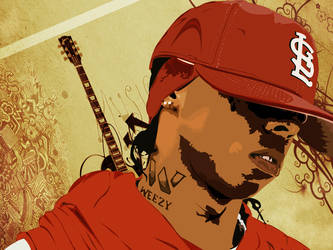 Lil Wayne Vector Image