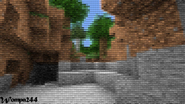 Minecraft: Pixel Wallpaper