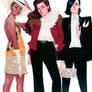 Vixen, Wonder Woman, and Zatanna - DC Fashion