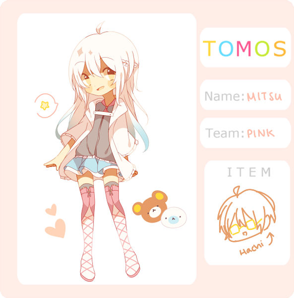 TOMOS Pink Team: Mitsu by Meeluf on DeviantArt
