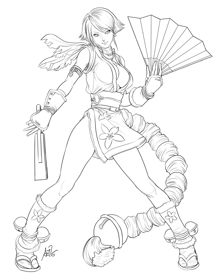 Mai Lineart