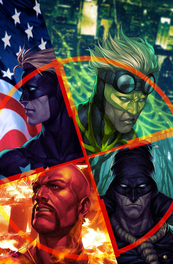 The Mighty Crusaders Special by Artgerm