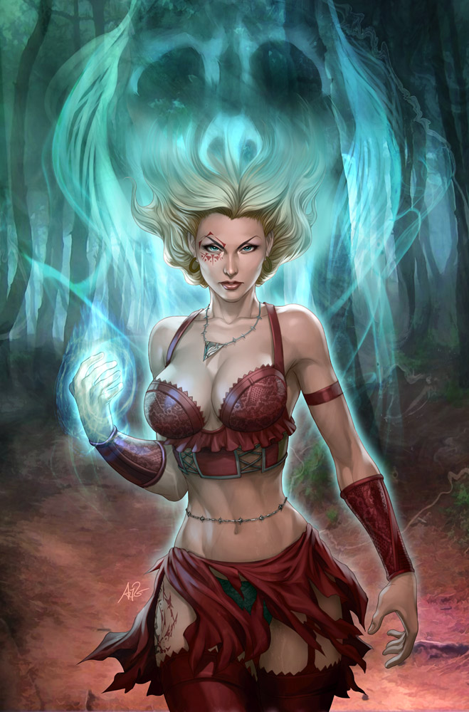 Salem's Daughter 1 by Artgerm