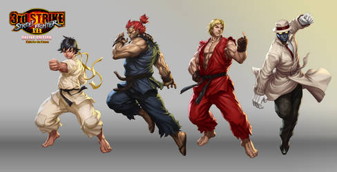 Street Fighter III OE Art 1