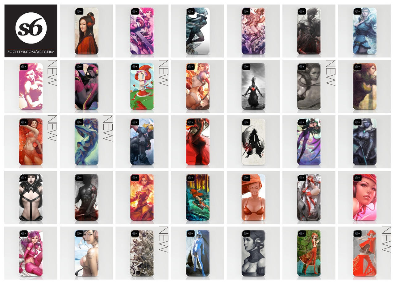 Artgerm's iPhone Cases