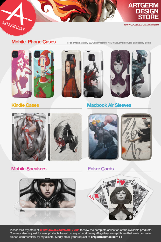 Artsprojekt Artgerm Design Store by Zazzle