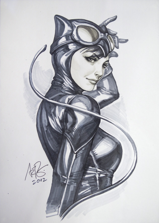 catwoman artwork