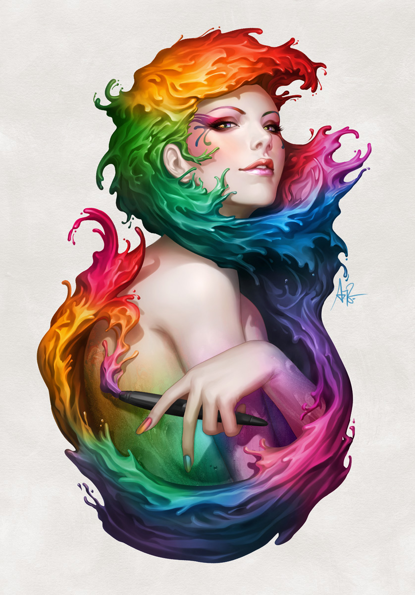 Angel of Colors