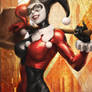 Harley Quinn Sideshow Art